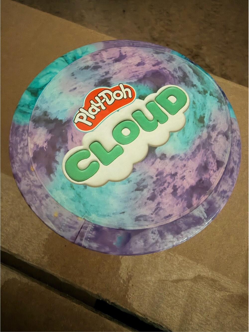 Play-Doh Slime Super Cloud Scented Fluffy Compound Tie-Dye Swirl
